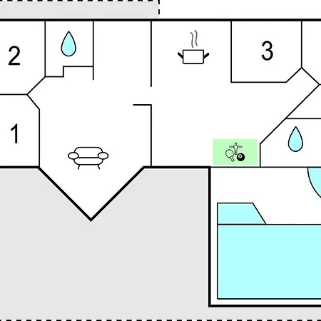 In Glesborg With Sauna Glesborg